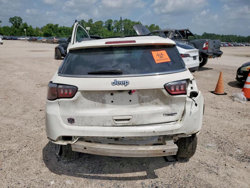 3C4NJCBB6KT743058 - 2019 JEEP COMPASS LATITUDE Blanc photo 6