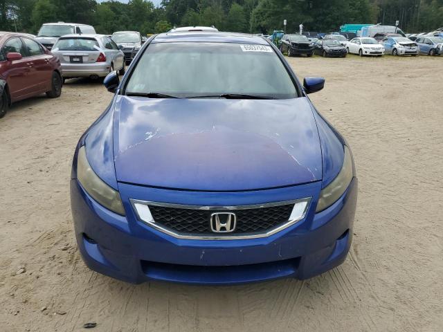 1HGCS21848A004003 - 2008 HONDA ACCORD EXL BLUE photo 5