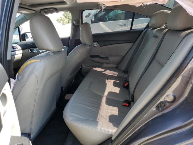 19XFB2F94FE234941 - 2015 HONDA CIVIC EXL ნაცრისფერი ფოტო 10