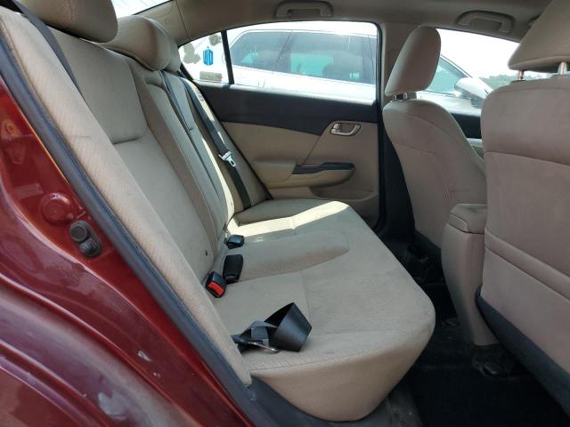 2HGFB2F8XDH557904 - 2013 HONDA CIVIC EX 栗色 照片 10