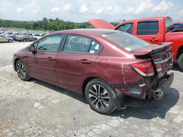2HGFB2F8XDH557904 - 2013 HONDA CIVIC EX 栗色 照片 2