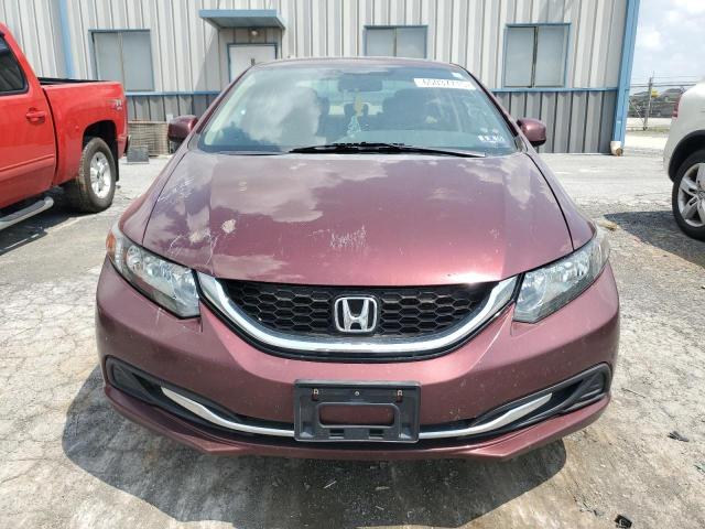 2HGFB2F8XDH557904 - 2013 HONDA CIVIC EX 栗色 照片 5