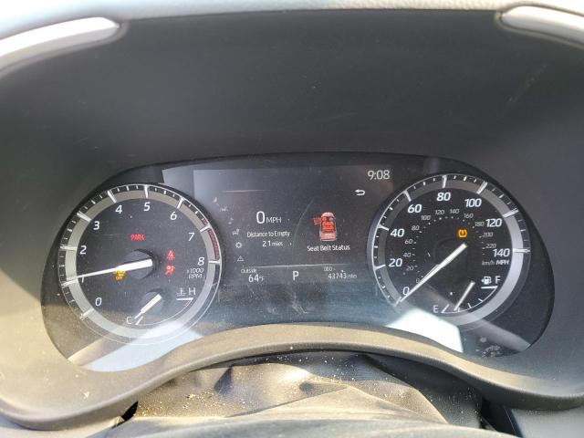 5TDHZRBH4MS113498 - 2021 TOYOTA HIGHLANDER XLE BLACK photo 9