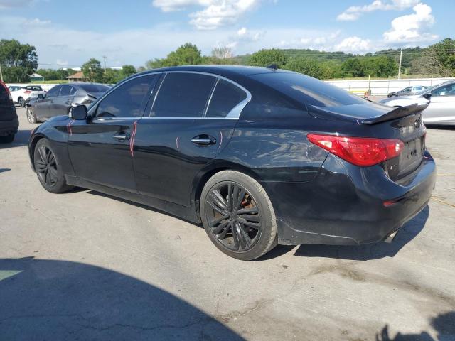 JN1BV7AP1EM689516 - 2014 INFINITI Q50 BASE BLACK photo 2