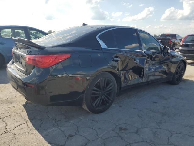 JN1BV7AP1EM689516 - 2014 INFINITI Q50 BASE BLACK photo 3