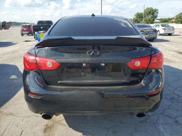 JN1BV7AP1EM689516 - 2014 INFINITI Q50 BASE BLACK photo 6