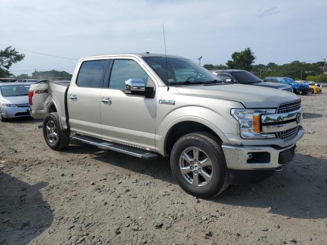 1FTEW1EG4JFC82092 - 2018 FORD F150 SUPERCREW BEIGE photo 4