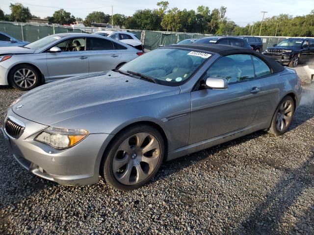 WBAEK73445B328599 - 2005 BMW 645 CI AUTOMATIC SILVER photo 1