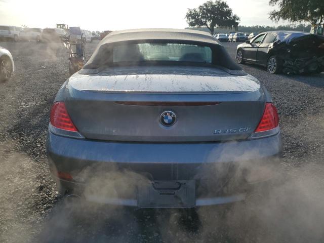 WBAEK73445B328599 - 2005 BMW 645 CI AUTOMATIC SILVER photo 6