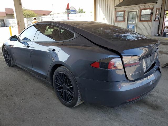 5YJSA1E20HF176131 - 2017 TESLA MODEL S Grau Foto 2