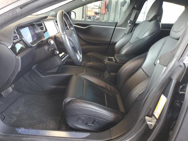 5YJSA1E20HF176131 - 2017 TESLA MODEL S Grau Foto 7