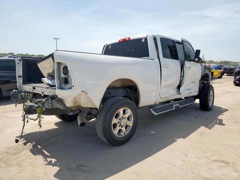 3C6UR5DL6NG201758 - 2022 RAM 2500 BIG HORN/LONE STAR WHITE photo 3