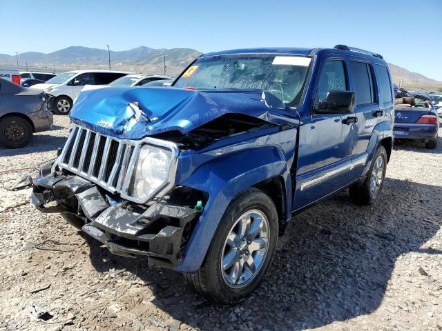 1J4PN5GK9AW109831 - 2010 JEEP LIBERTY LIMITED BLUE photo 1