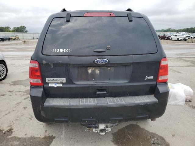 1FMCU0DG7CKB71552 - 2012 FORD ESCAPE XLT BLACK photo 6