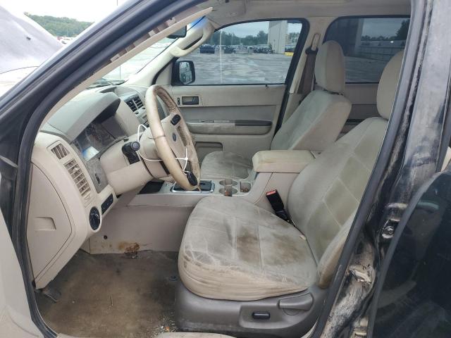 1FMCU0DG7CKB71552 - 2012 FORD ESCAPE XLT BLACK photo 7