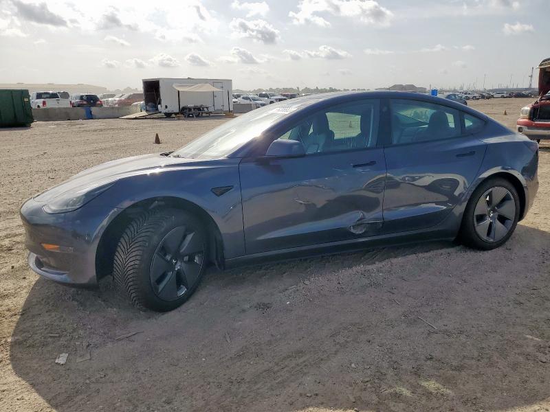 5YJ3E1EA7PF613721 - 2023 TESLA MODEL 3 CHARCOAL photo 1