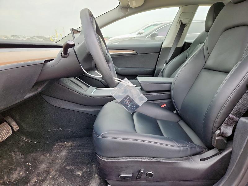 5YJ3E1EA7PF613721 - 2023 TESLA MODEL 3 CHARCOAL photo 7