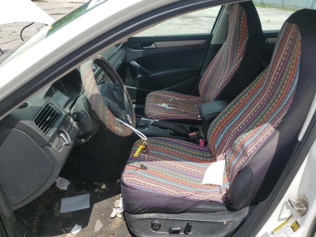 1VWAT7A35FC063290 - 2015 VOLKSWAGEN PASSAT S Սպիտակ լուսանկար 7