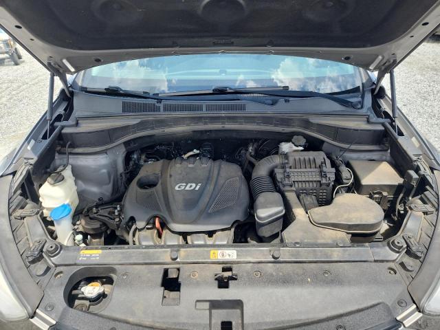 5XYZUDLB1FG294690 - 2015 HYUNDAI SANTA FE SPORT رمادي صورة 12
