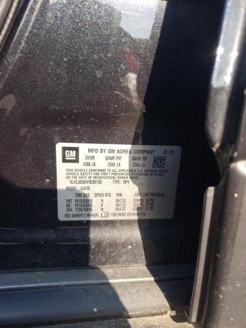 KL4CJBSB4FB265130 - 2015 BUICK ENCORE CONVENIENCE შავი ფოტო 12