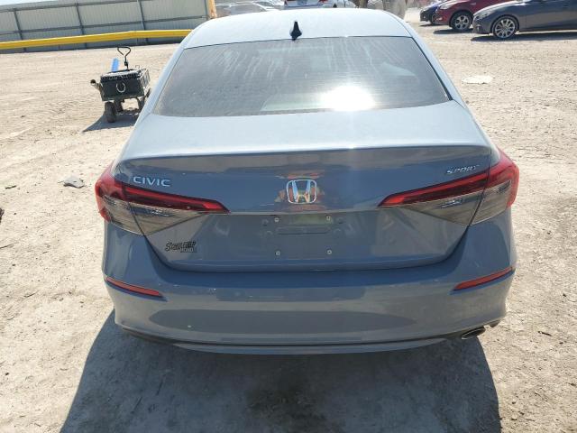 2HGFE2F58PH522764 - 2023 HONDA CIVIC SPORT Сұр фото 6
