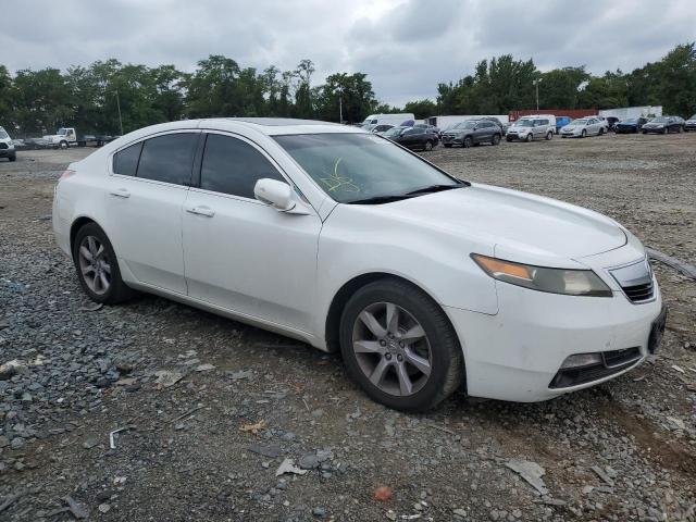 19UUA8F5XEA005371 - 2014 ACURA TL TECH WHITE photo 4