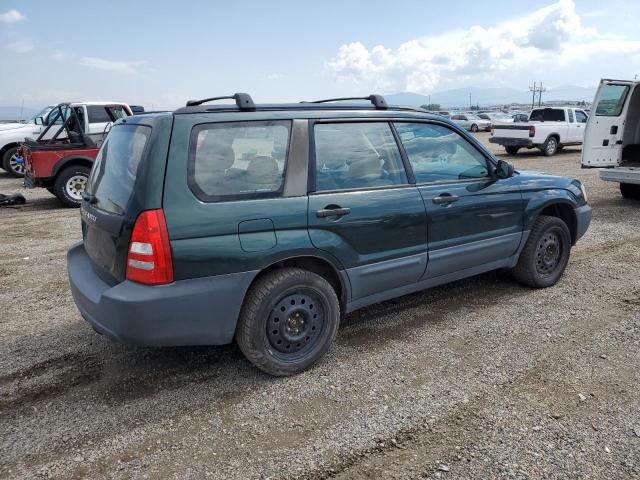 JF1SG636X5H715969 - 2005 SUBARU FORESTER 2.5X მწვანე ფოტო 3