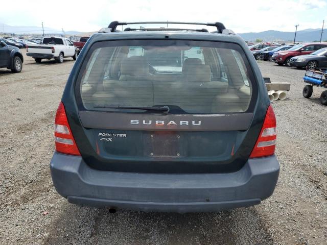 JF1SG636X5H715969 - 2005 SUBARU FORESTER 2.5X მწვანე ფოტო 6