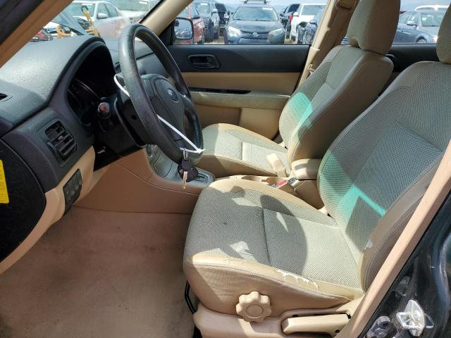 JF1SG636X5H715969 - 2005 SUBARU FORESTER 2.5X მწვანე ფოტო 7