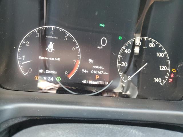 5FNRL6H82SB004745 - 2025 HONDA ODYSSEY TOURING WHITE photo 9