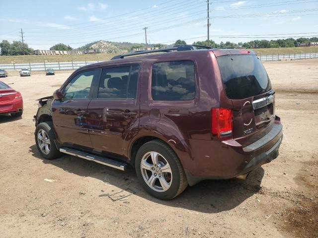 5FNYF4H52CB080724 - 2012 HONDA PILOT EXL Bənövşəyi foto 2