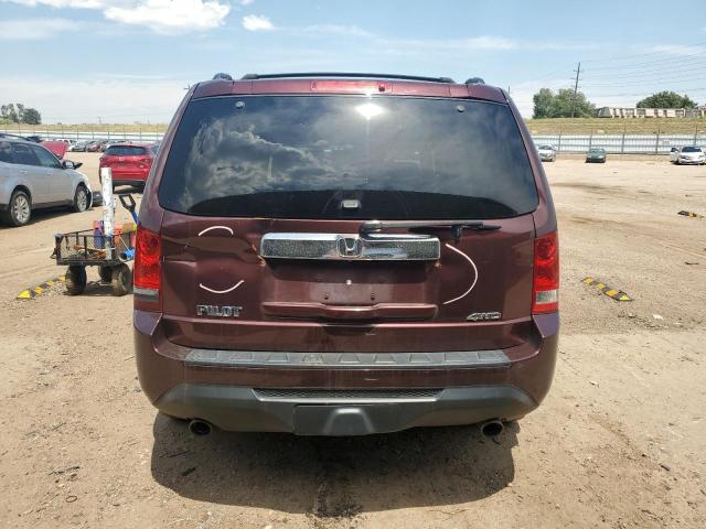5FNYF4H52CB080724 - 2012 HONDA PILOT EXL Bənövşəyi foto 6