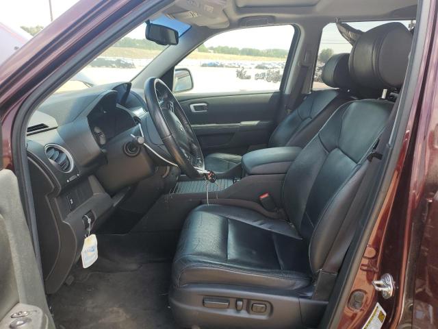 5FNYF4H52CB080724 - 2012 HONDA PILOT EXL Bənövşəyi foto 7