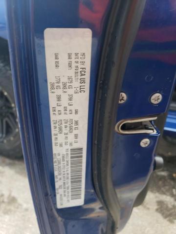 1C6RR6LGXGS241501 - 2016 RAM 1500 SLT BLUE photo 12