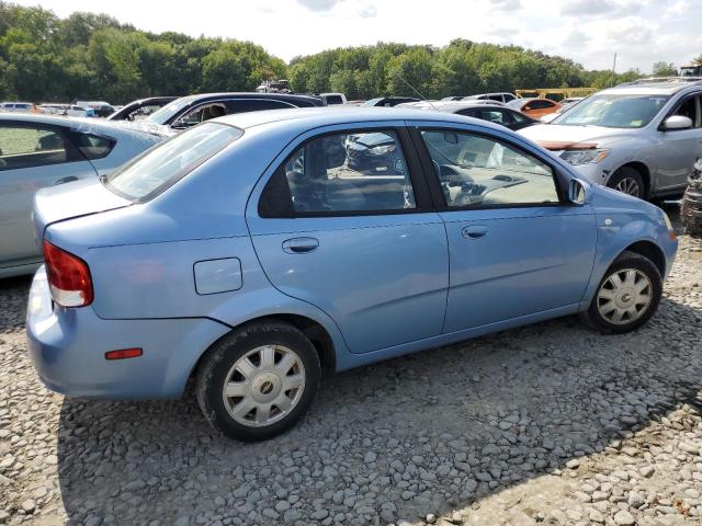 KL1TD52645B323485 - 2005 CHEVROLET AVEO BASE BLUE photo 3