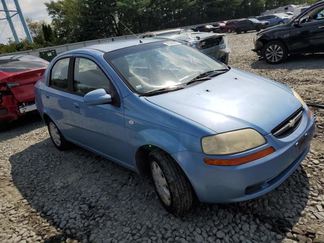 KL1TD52645B323485 - 2005 CHEVROLET AVEO BASE BLUE photo 4