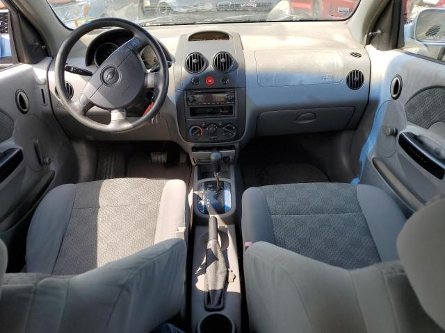 KL1TD52645B323485 - 2005 CHEVROLET AVEO BASE BLUE photo 8
