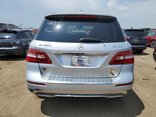 4JGDA5HB3CA031948 - 2012 MERCEDES-BENZ ML 350 4MATIC SILVER photo 6