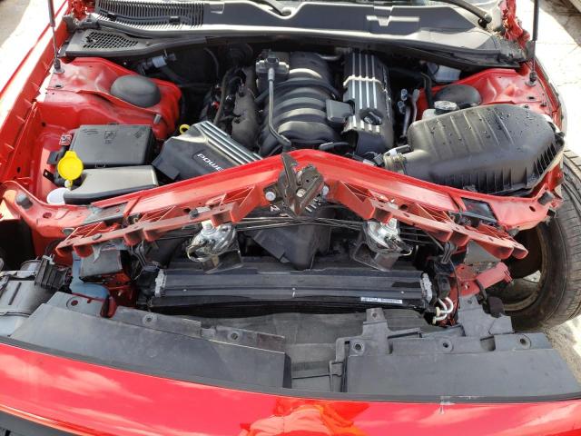 2C3CDZFJ4NH171539 - 2022 DODGE CHALLENGER R/T SCAT PACK RED photo 11