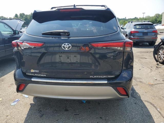 5TDKDRBH6PS037128 - 2023 TOYOTA HIGHLANDER L BLACK photo 6