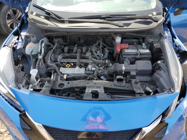 3N1CN8EV5ML830325 - 2021 NISSAN VERSA SV BLUE photo 11