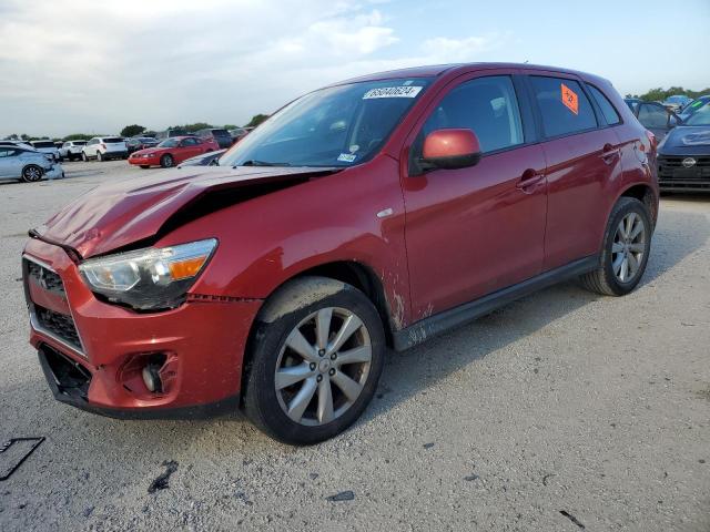 4A4AP3AU4EE019284 - 2014 MITSUBISHI OUTLANDER ES RED photo 1