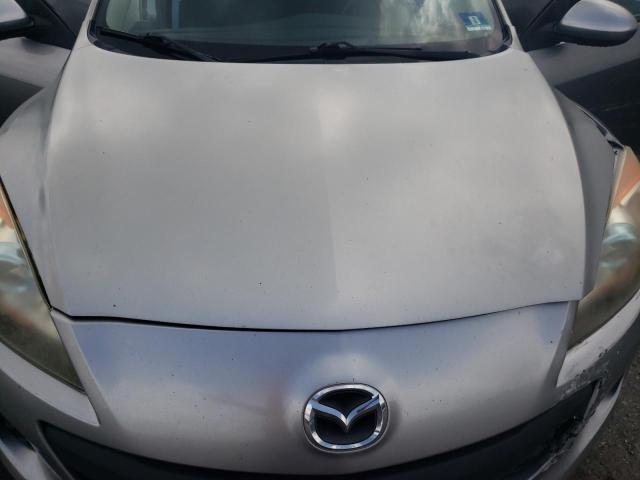 JM1BL1L82C1541945 - 2012 MAZDA 3 I SILVER photo 11