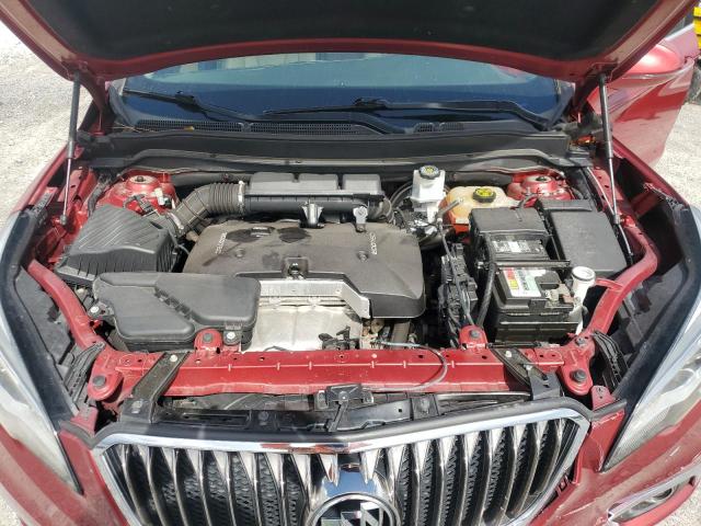 LRBFXBSA3HD007440 - 2017 BUICK ENVISION ESSENCE برغندي صورة 12