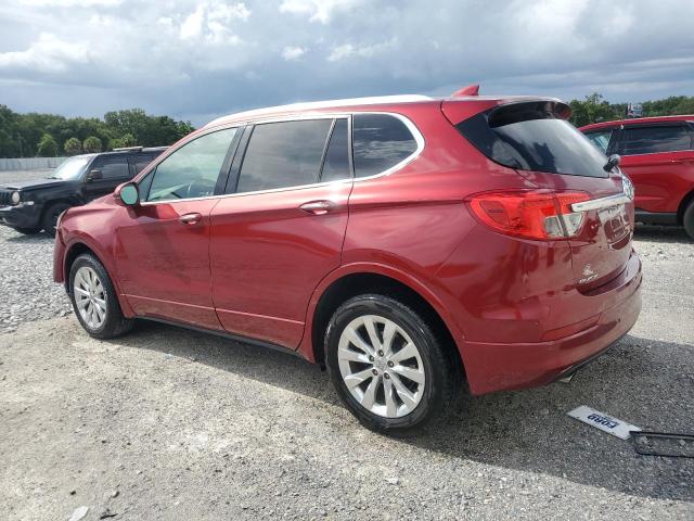 LRBFXBSA3HD007440 - 2017 BUICK ENVISION ESSENCE برغندي صورة 2