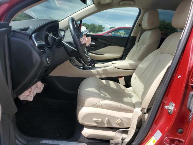 LRBFXBSA3HD007440 - 2017 BUICK ENVISION ESSENCE برغندي صورة 7