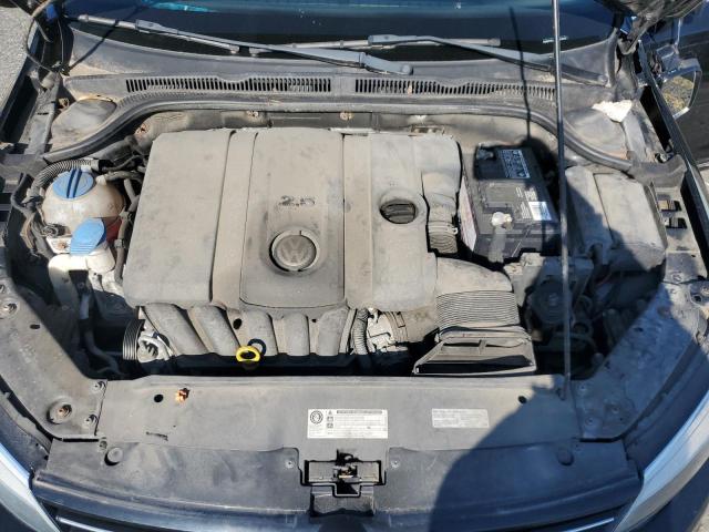 3VWDP7AJ7DM441945 - 2013 VOLKSWAGEN JETTA SE შავი ფოტო 11