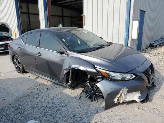 3N1AB8DV7NY319589 - 2022 NISSAN SENTRA SR GRAY photo 4