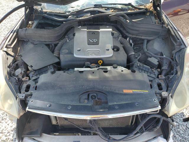 JN1AJ0HR1BM854191 - 2011 INFINITI EX35 BASE MAROON photo 12