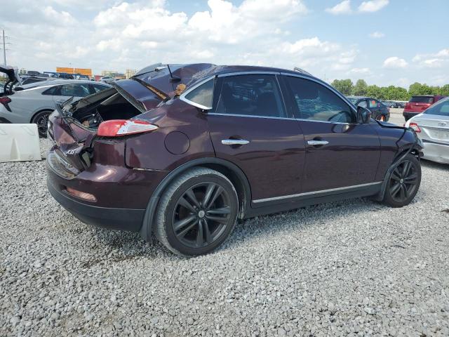 JN1AJ0HR1BM854191 - 2011 INFINITI EX35 BASE MAROON photo 3